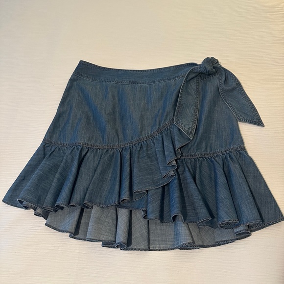 Veronica Beard Dresses & Skirts - Veronica Beard Memphis Denim Skirt